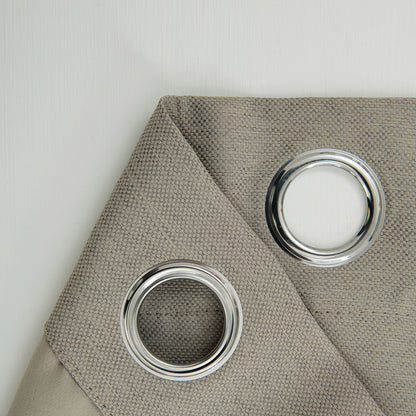 Ύφασμα Κουρτίνας με το Μέτρο Blackout Jacquard Σκίασης Glare Art 8444 Φ280 Άμμου