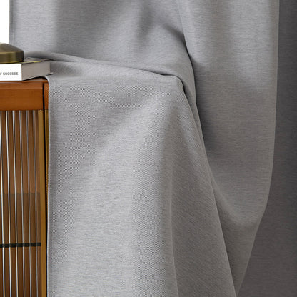 Ύφασμα Κουρτίνας με το Μέτρο Blackout Jacquard Σκίασης Glare Art 8444 Φ280 Γκρι