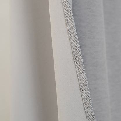 Ύφασμα Κουρτίνας με το Μέτρο Blackout Jacquard Σκίασης Glare Art 8444 Φ280 Γκρι