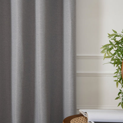 Ύφασμα Κουρτίνας με το Μέτρο Blackout Jacquard Σκίασης Glare Art 8444 Φ280 Γκρι