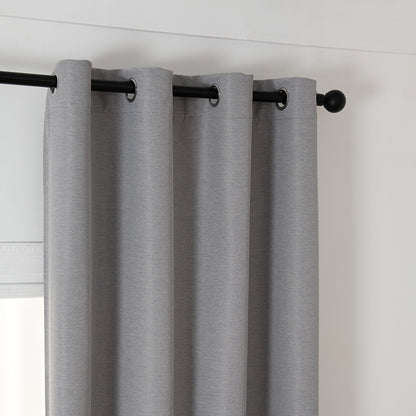 Ύφασμα Κουρτίνας με το Μέτρο Blackout Jacquard Σκίασης Glare Art 8444 Φ280 Γκρι