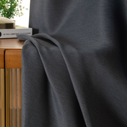 Ύφασμα Κουρτίνας με το Μέτρο Blackout Jacquard Σκίασης Glare Art 8444 Φ280 Ανθρακί
