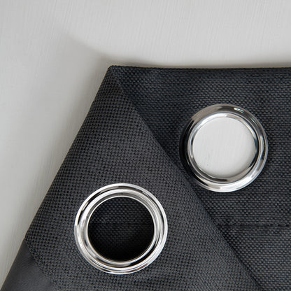 Ύφασμα Κουρτίνας με το Μέτρο Blackout Jacquard Σκίασης Glare Art 8444 Φ280 Ανθρακί