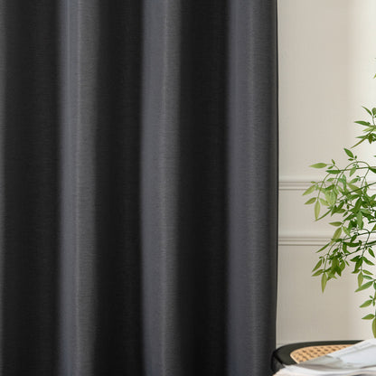 Ύφασμα Κουρτίνας με το Μέτρο Blackout Jacquard Σκίασης Glare Art 8444 Φ280 Ανθρακί