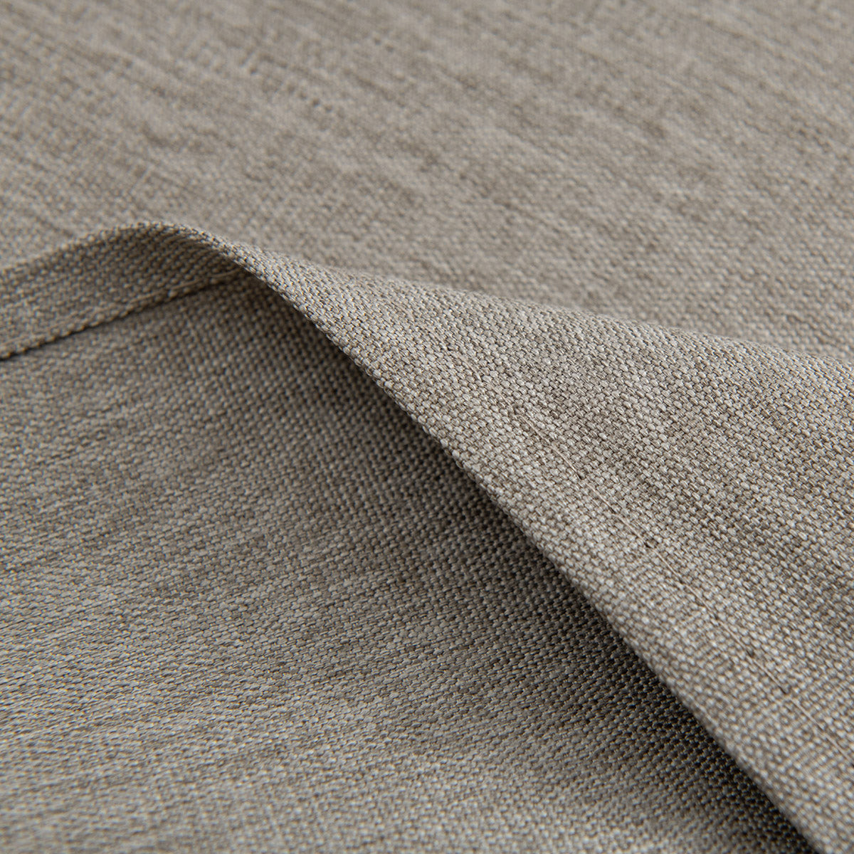 Κουρτίνα Μεσαίας Σκίασης με 8 Μεταλλικούς Κρίκους Illusion Art 8445 140x270εκ Χακί