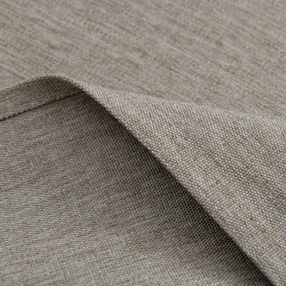 Κουρτίνα Μεσαίας Σκίασης με 8 Μεταλλικούς Κρίκους Illusion Art 8445 140x270εκ Χακί