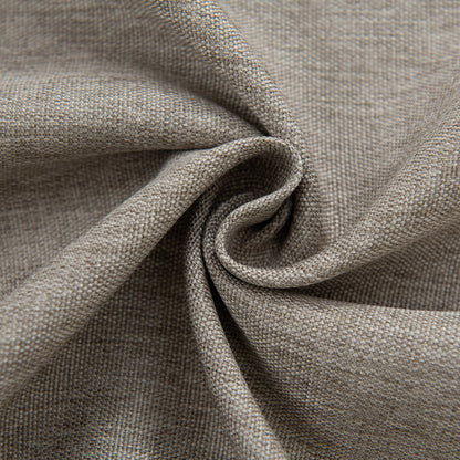 Κουρτίνα Μεσαίας Σκίασης με 8 Μεταλλικούς Κρίκους Illusion Art 8445 140x270εκ Χακί