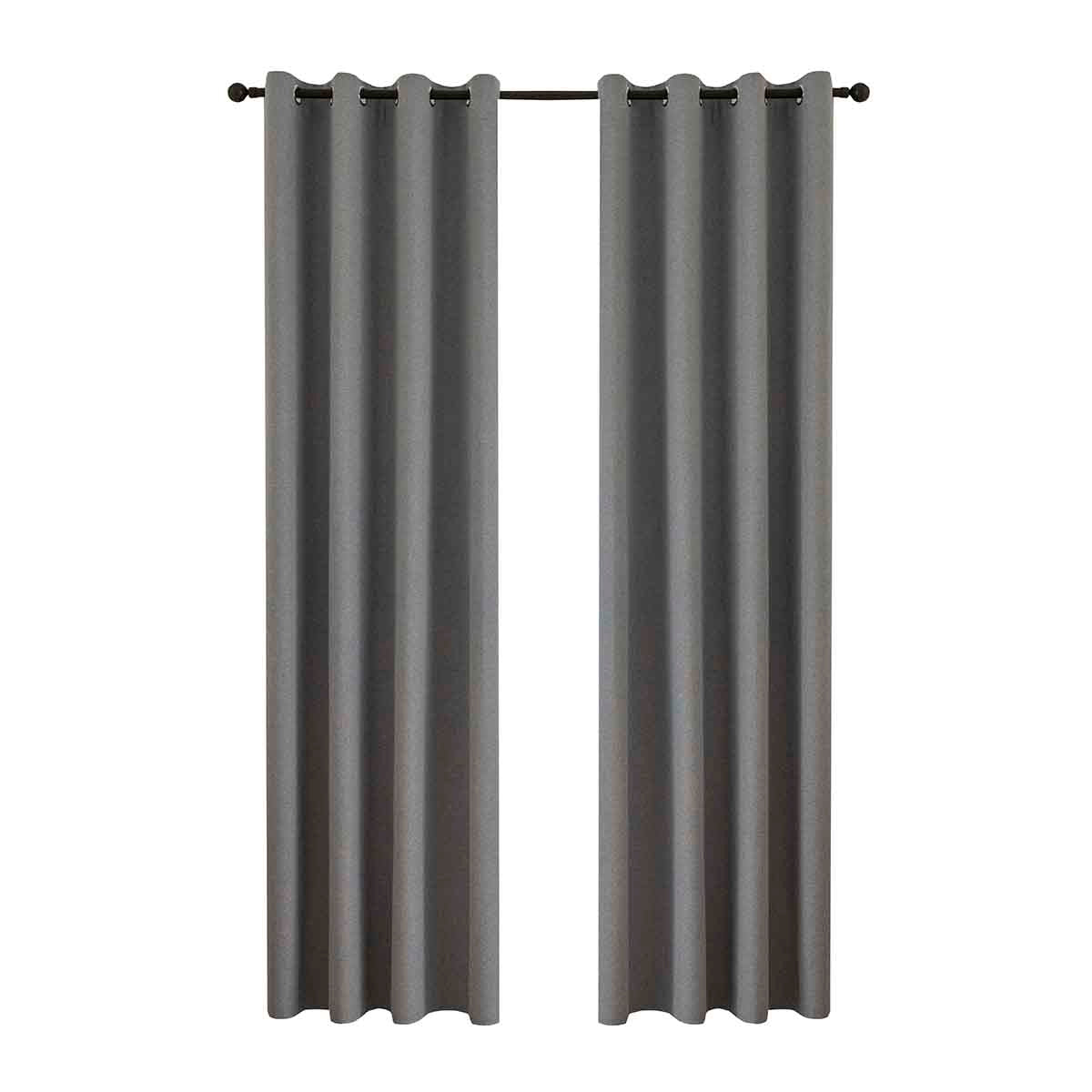 Ύφασμα Κουρτίνας με το Μέτρο Full Blackout Σκίασης Total Art 8446 Φ280 Ανθρακίτης