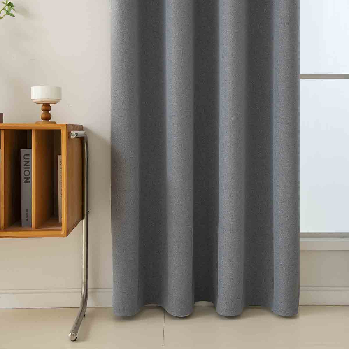 Ύφασμα Κουρτίνας με το Μέτρο Full Blackout Σκίασης Total Art 8446 Φ280 Ανθρακίτης