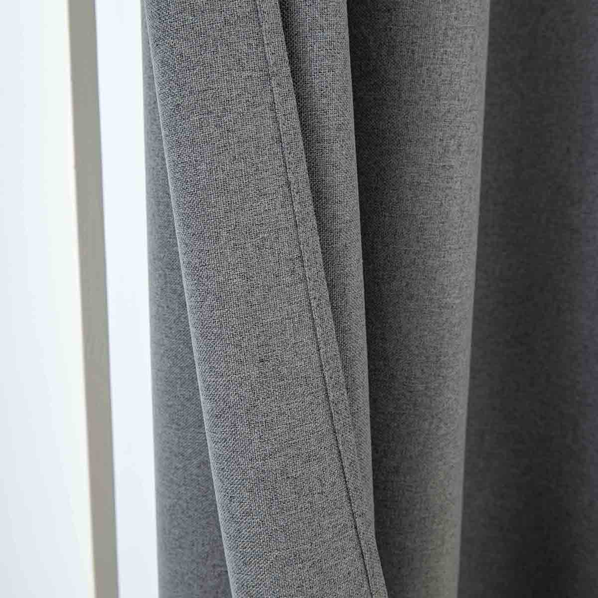 Ύφασμα Κουρτίνας με το Μέτρο Full Blackout Σκίασης Total Art 8446 Φ280 Ανθρακίτης