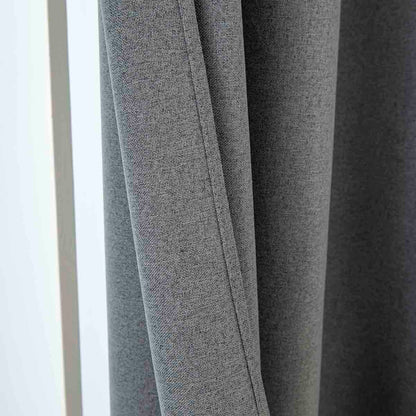 Ύφασμα Κουρτίνας με το Μέτρο Full Blackout Σκίασης Total Art 8446 Φ280 Ανθρακίτης