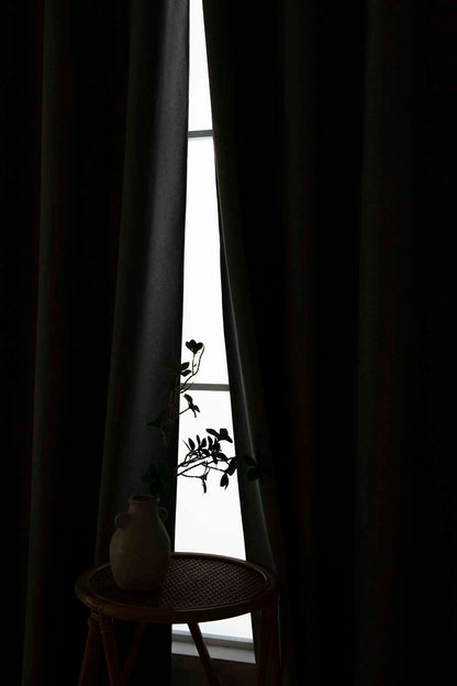 Κουρτίνα Full Blackout Σκίασης με 8 Κρίκους Total Art 8446 140x270εκ Μπεζ