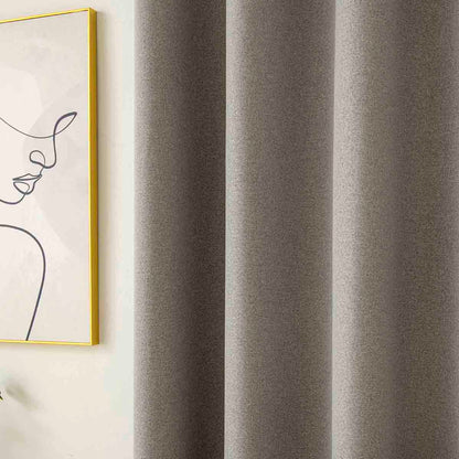 Ύφασμα Κουρτίνας με το Μέτρο Full Blackout Σκίασης Total Art 8446 Φ280 Μπεζ