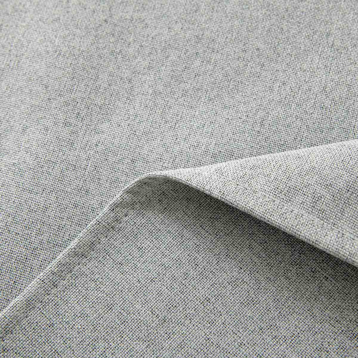 Κουρτίνα Full Blackout Σκίασης με 8 Κρίκους Total Art 8446 140x270εκ Γκρι