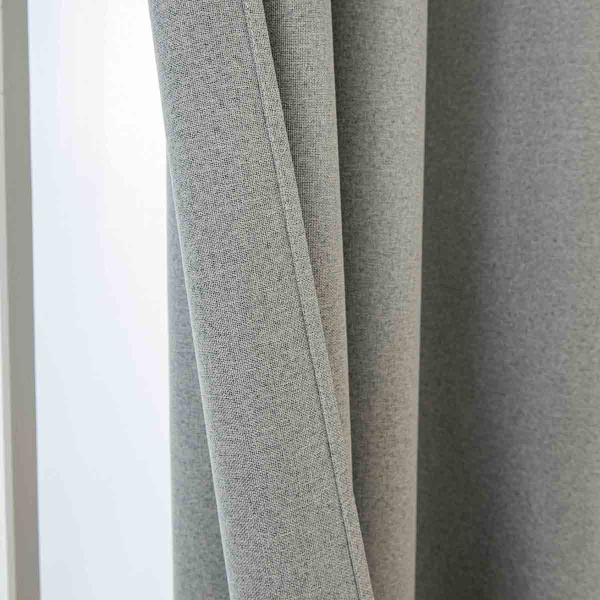 Ύφασμα Κουρτίνας με το Μέτρο Full Blackout Σκίασης Total Art 8446 Φ280 Γκρι