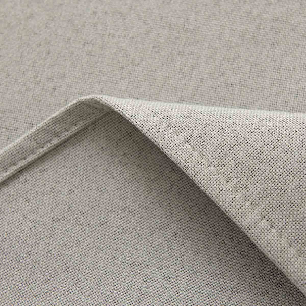 Κουρτίνα Full Blackout Σκίασης με 8 Κρίκους Total Art 8446 140x270εκ Εκρού