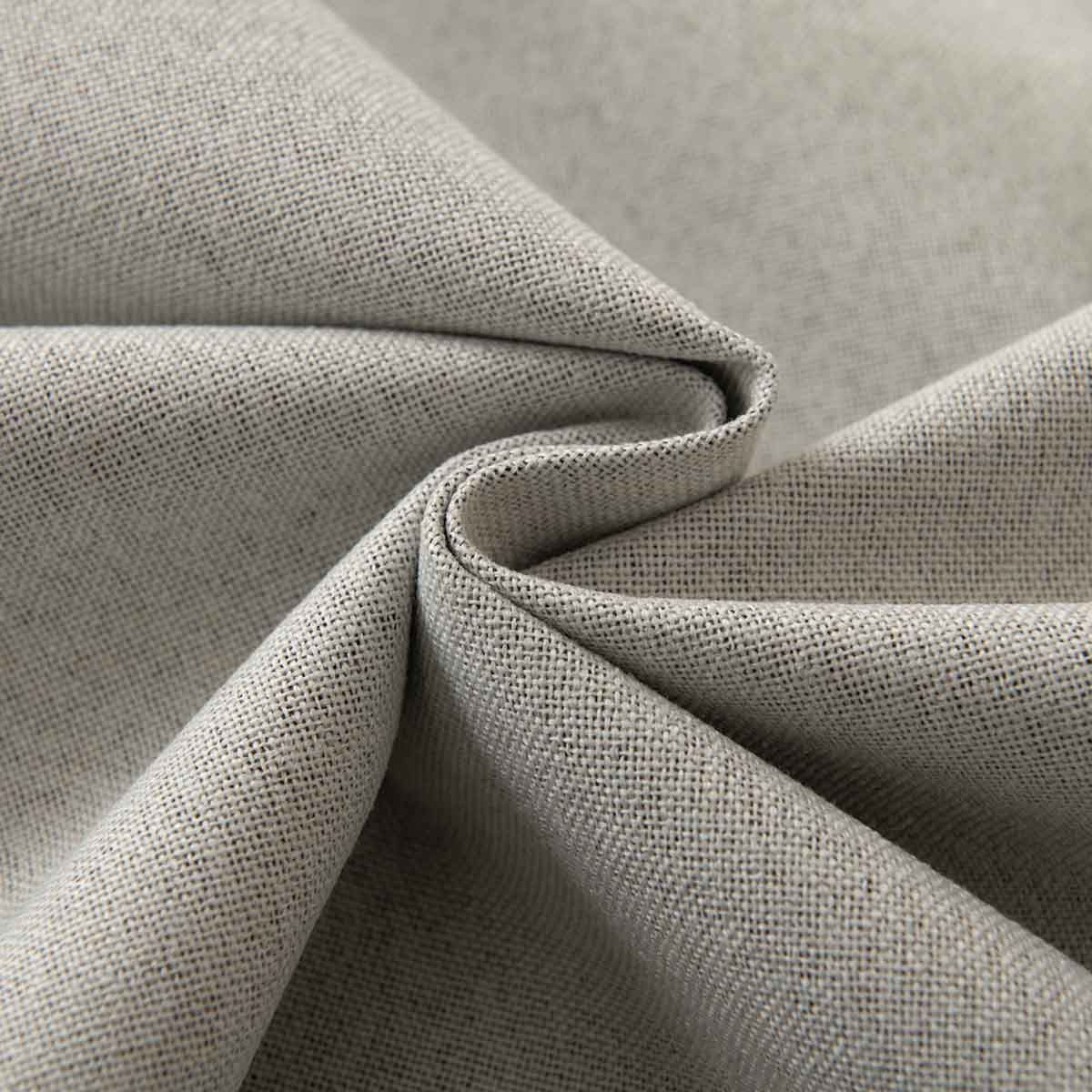 Κουρτίνα Full Blackout Σκίασης με 8 Κρίκους Total Art 8446 140x270εκ Εκρού