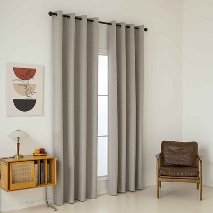 Ύφασμα Κουρτίνας με το Μέτρο Full Blackout Σκίασης Total Art 8446 Φ280εκ Άμμου