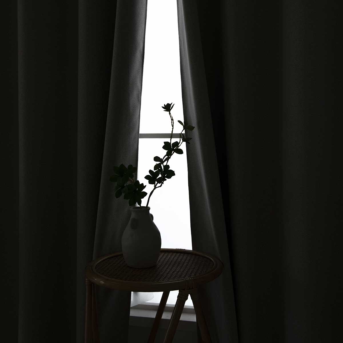 Κουρτίνα Full Blackout Σκίασης με 8 Κρίκους Total Art 8446 140x270εκ Άμμου