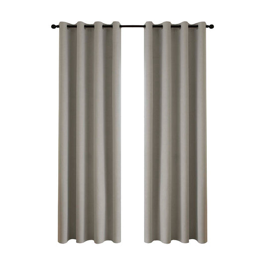 Ύφασμα Κουρτίνας με το Μέτρο Full Blackout Σκίασης Total Art 8446 Φ280 Ασημί