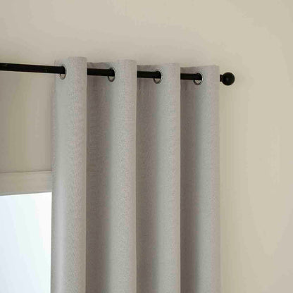 Ύφασμα Κουρτίνας με το Μέτρο Full Blackout Σκίασης Total Art 8446 Φ280 Ασημί