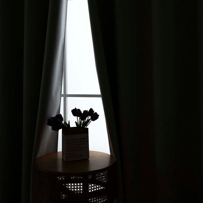 Ύφασμα Κουρτίνας με το Μέτρο Full Blackout Σκίασης Total Art 8446 Φ280 Ασημί