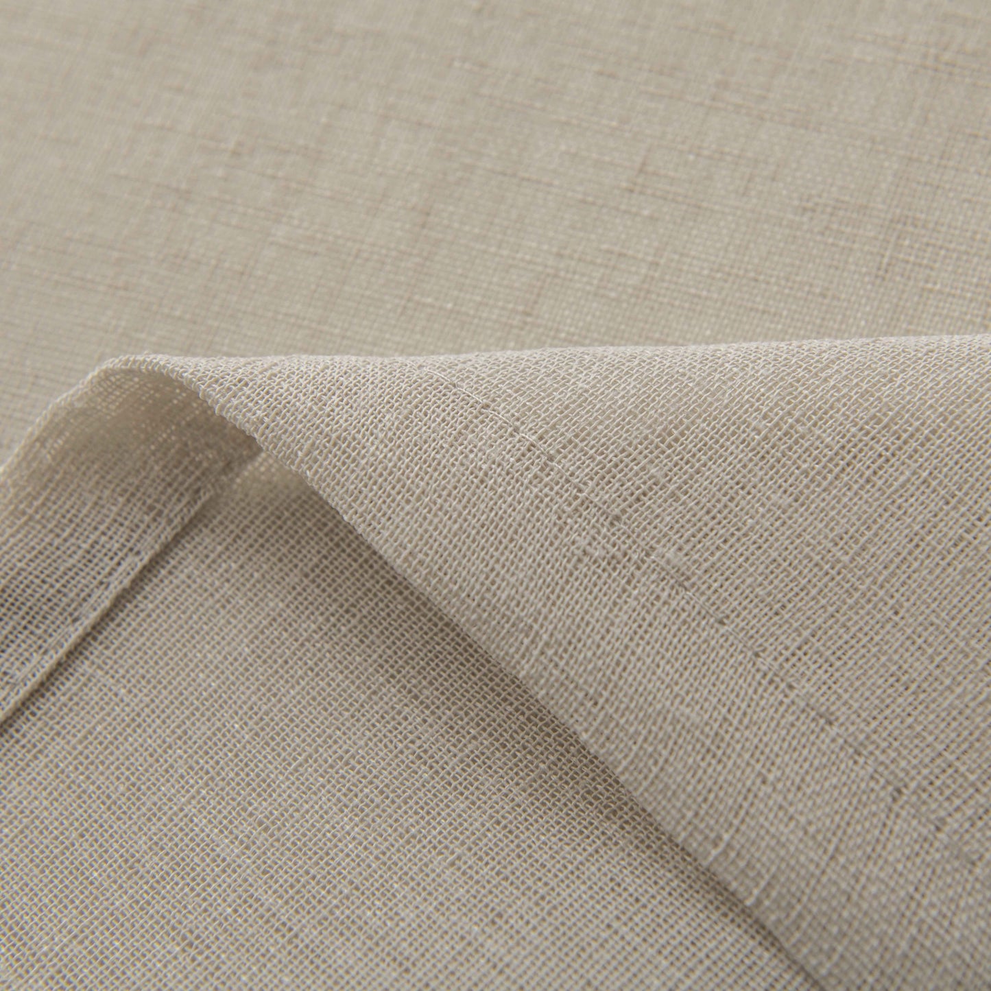 Κουρτίνα Γάζα Μονόχρωμη με 8 Μεταλλικούς Κρίκους Fit Art 8447 140x270εκ Μπεζ