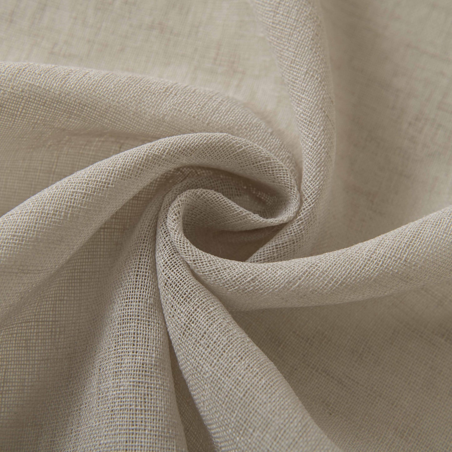 Κουρτίνα Γάζα Μονόχρωμη με 8 Μεταλλικούς Κρίκους Fit Art 8447 140x270εκ Μπεζ