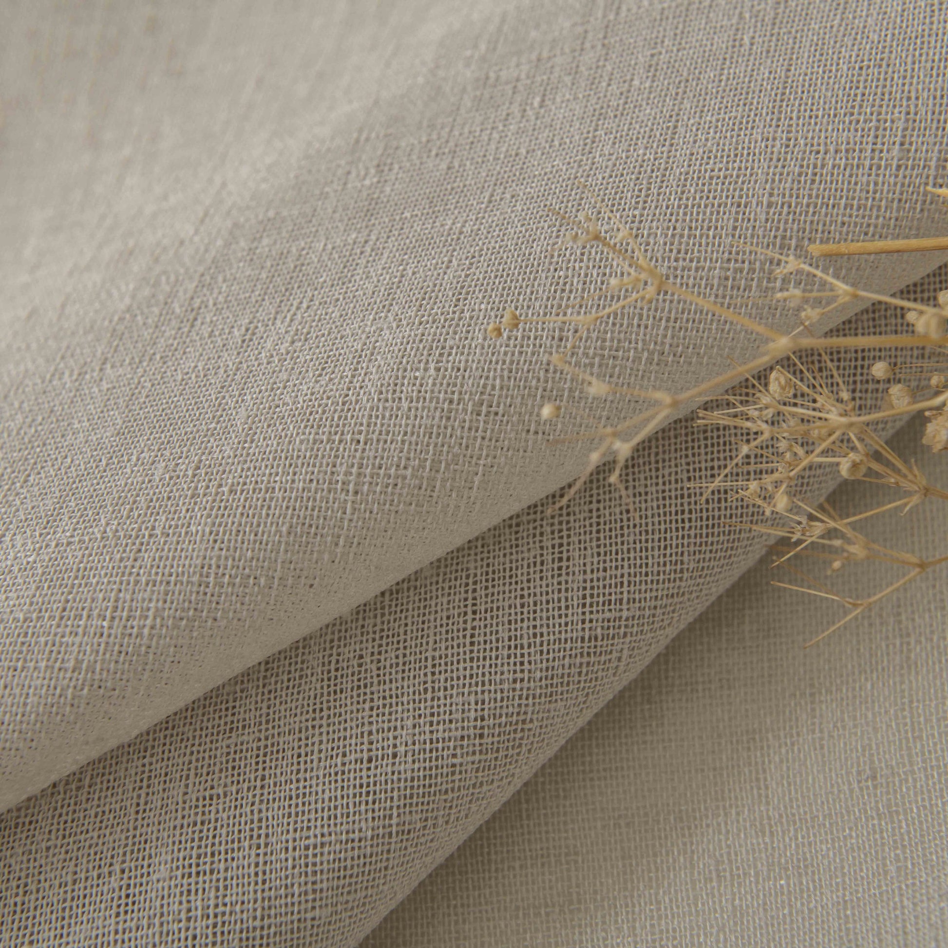 Κουρτίνα Γάζα Μονόχρωμη με 8 Μεταλλικούς Κρίκους Fit Art 8447 140x270εκ Μπεζ