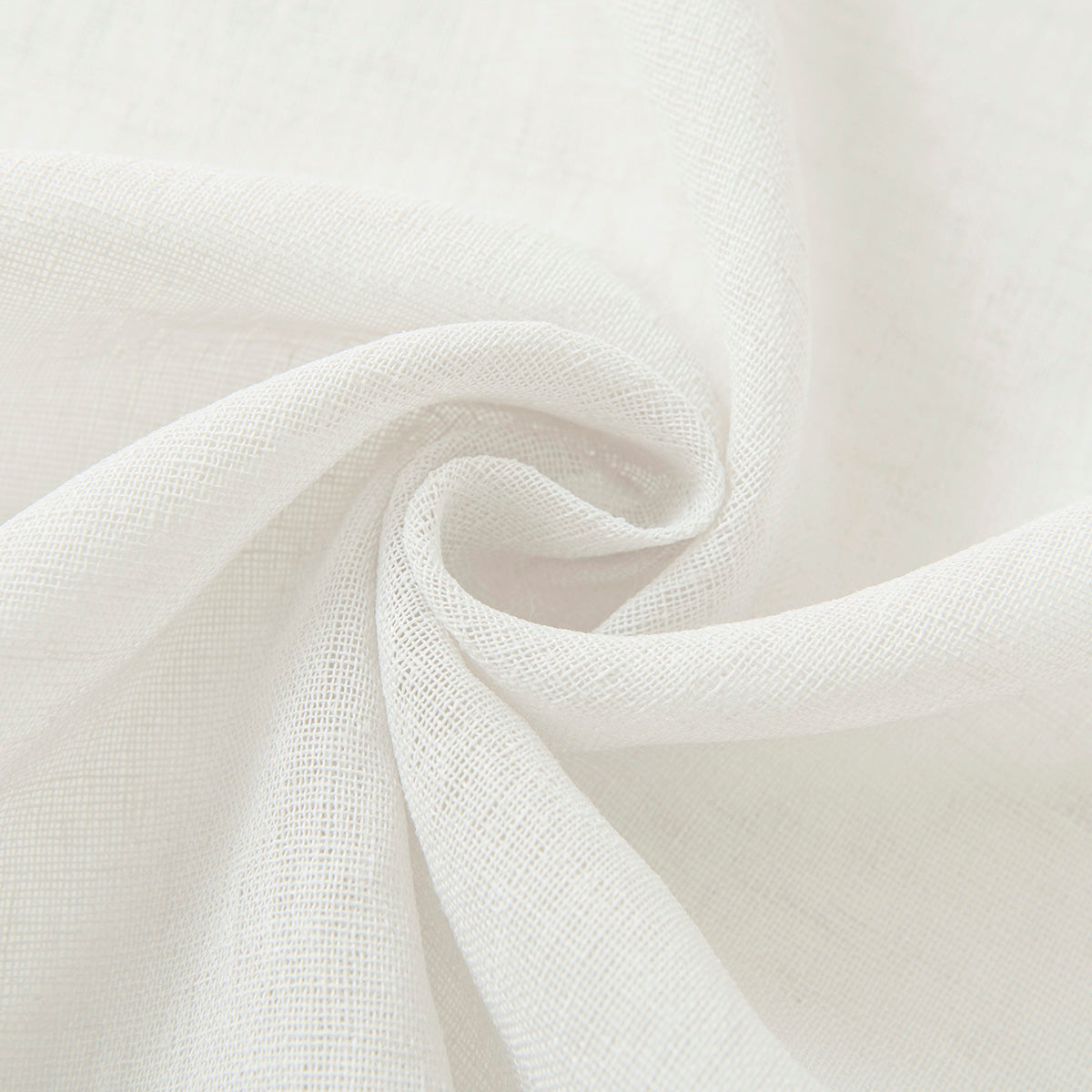 Κουρτίνα Γάζα Μονόχρωμη με 8 Μεταλλικούς Κρίκους Fit Art 8447 140x270εκ Εκρού