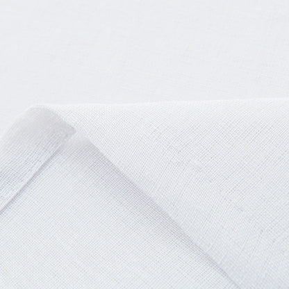 Κουρτίνα Γάζα Μονόχρωμη με 8 Μεταλλικούς Κρίκους Fit Art 8447 140x270εκ Λευκό