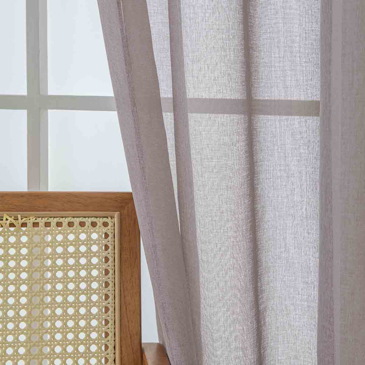 Ύφασμα Κουρτίνας με το Μέτρο Γάζα Sharp Art 8448 Φ300 Αμέθυστος