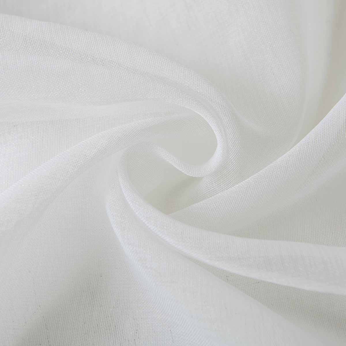 Ύφασμα Κουρτίνας με το Μέτρο Γάζα Sharp Art 8448 Φ300 Εκρού