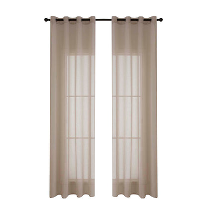 Ύφασμα Κουρτίνας με το Μέτρο Γάζα Sharp Art 8448 Φ300 Άμμου