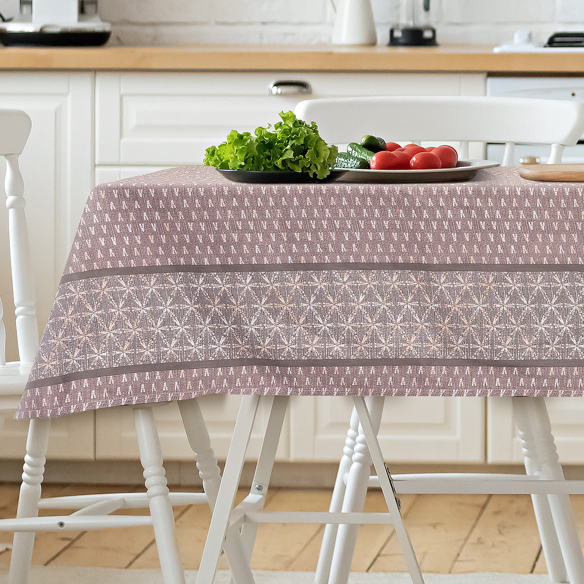 Τραπεζομάντηλο Cinnamon Art 8484 Εμπριμέ 140x220εκ