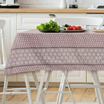 Τραπεζομάντηλο Cinnamon Art 8484 Εμπριμέ 140x140εκ