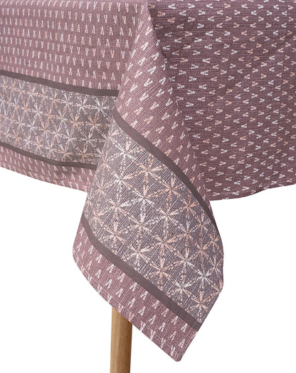 Τραπεζομάντηλο Cinnamon Art 8484 Εμπριμέ 140x140εκ