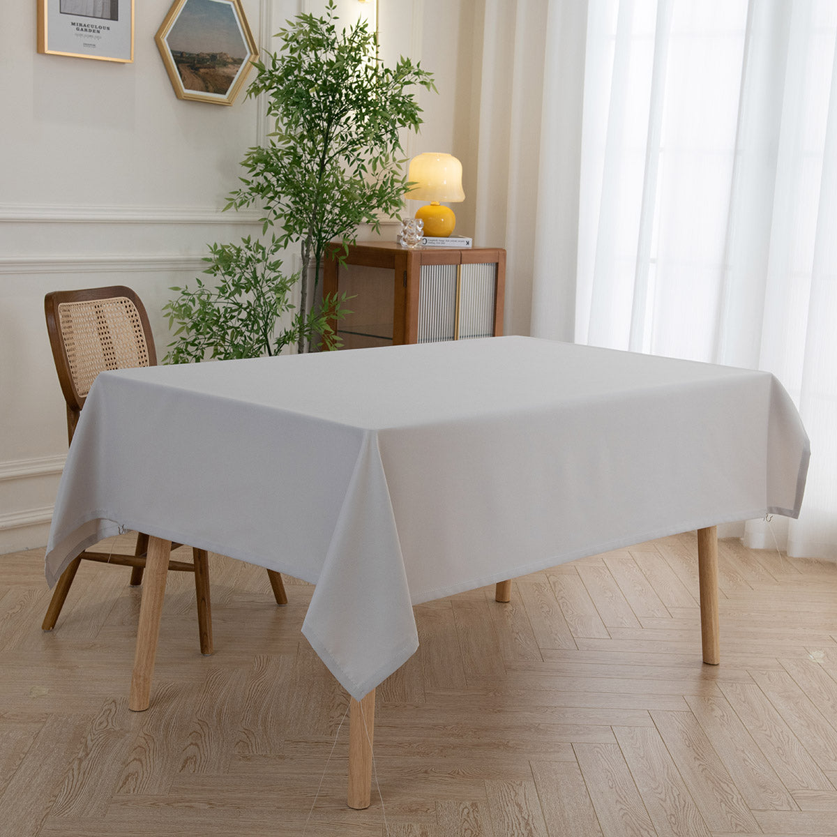 Τραπεζομάντηλο Supreme Art 8489 150x180εκ Εκρού