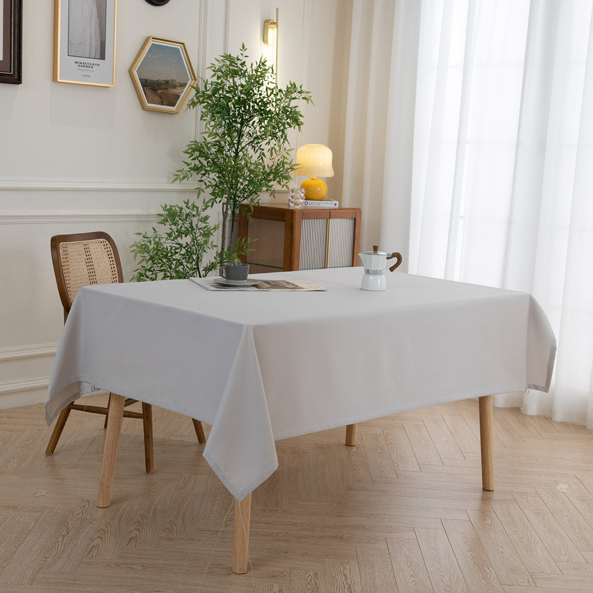 Τραπεζομάντηλο Supreme Art 8489 150x180εκ Εκρού