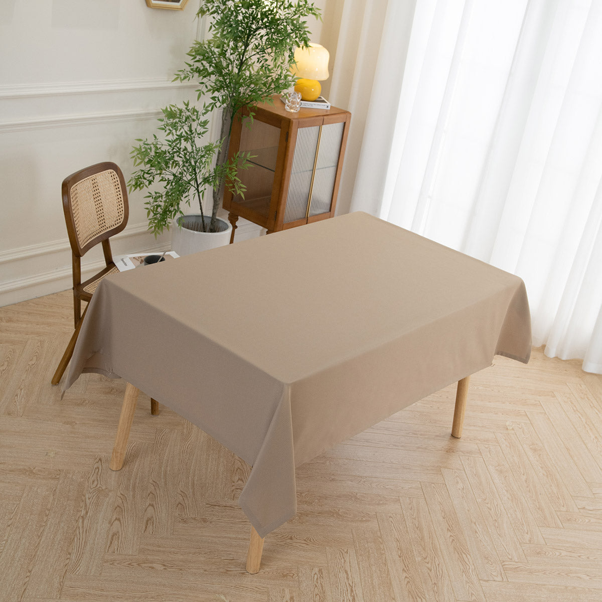 Τραπεζομάντηλο Supreme Art 8491 150x150εκ Μπεζ