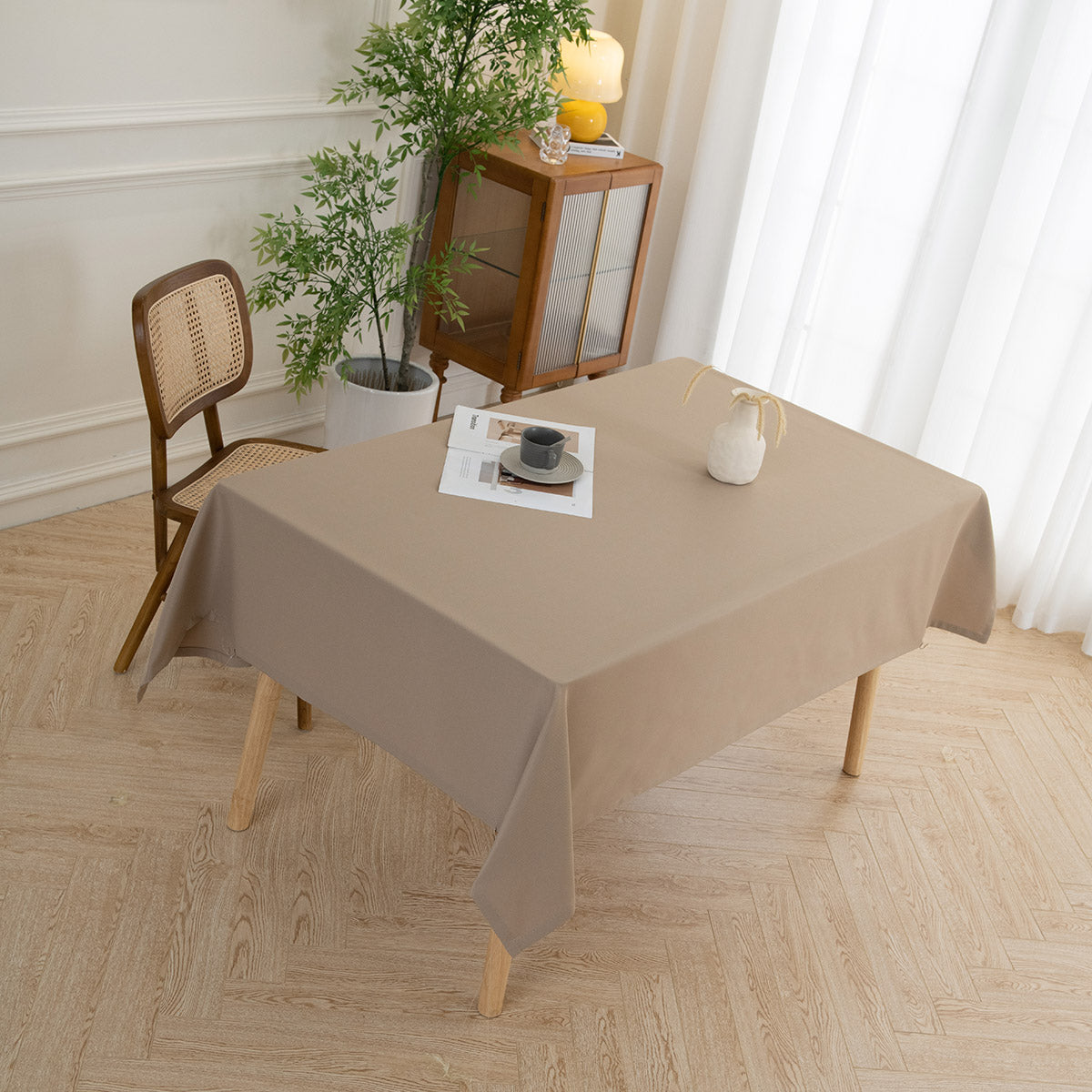 Τραπεζομάντηλο Supreme Art 8491 150x180εκ Μπεζ