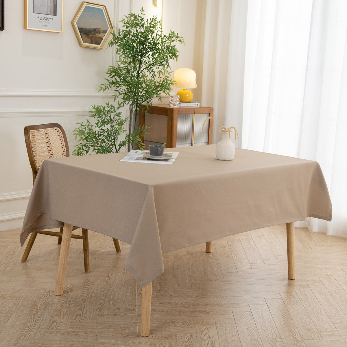 Τραπεζομάντηλο Supreme Art 8491 150x180εκ Μπεζ