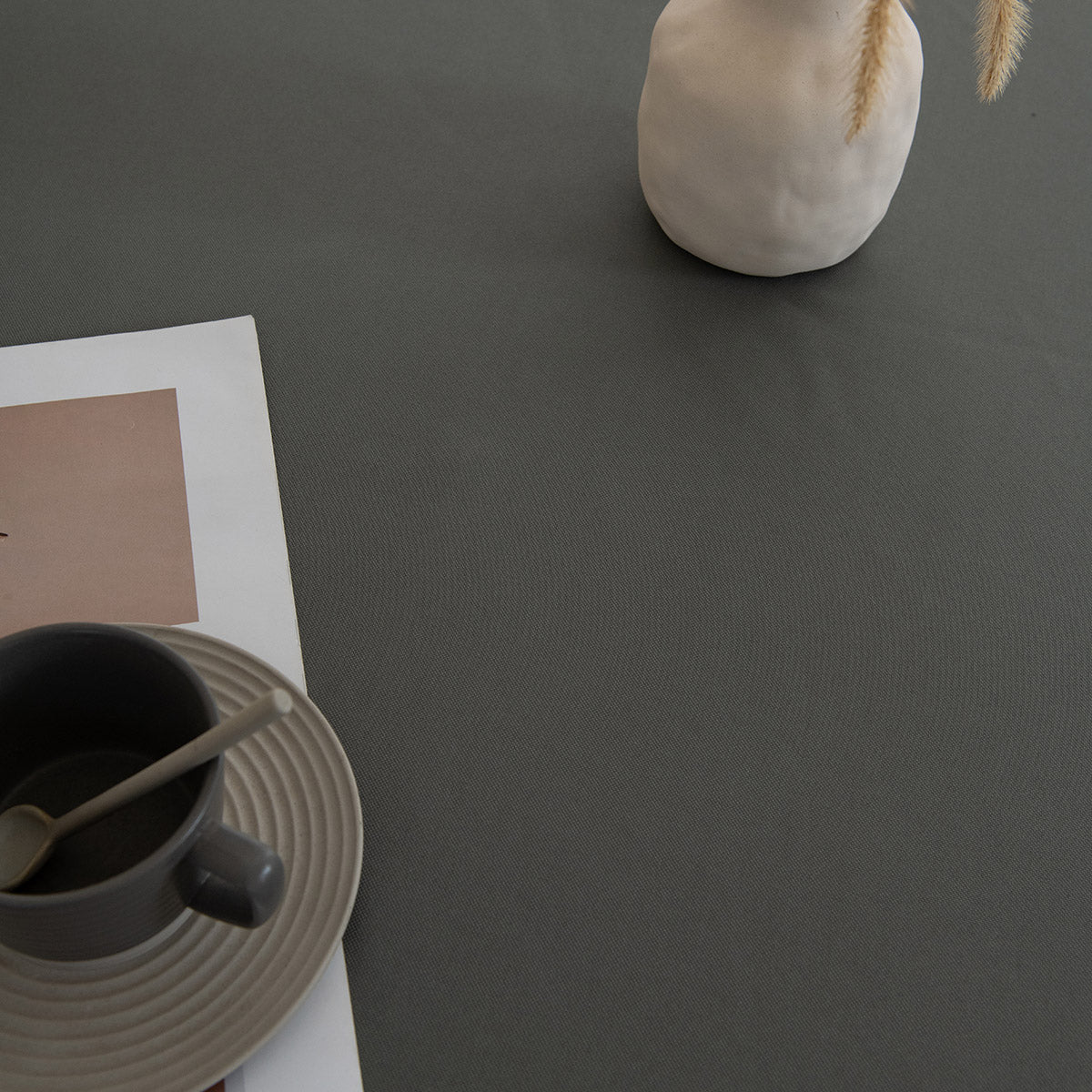 Τραπεζομάντηλο Supreme Art 8492 Ανθρακί 150x230εκ