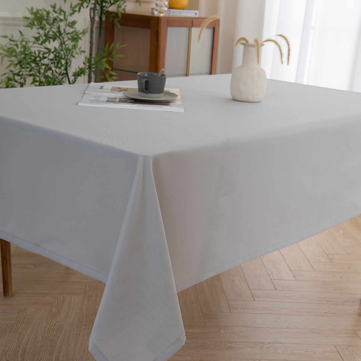 Τραπεζομάντηλο Supreme Art 8493 Γκρι 150x230εκ