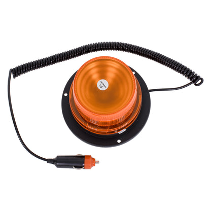 85153 PRO Series Φάρος Σήμανσης Οχήματος Οδικής Βοήθείας για Αυτοκίνητα & Φορτηγά STROBE LED 10W DC 12-24V Αδιάβροχος IP65 Πορτοκαλί