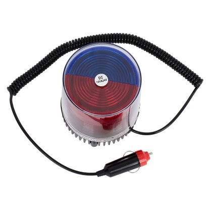 85155 PRO Series Φάρος Σήμανσης Οχήματος Αστυνομίας για Αυτοκίνητα & Φορτηγά STROBE LED 10W DC 12-24V Αδιάβροχος IP65 Μπλε & Κόκκινο