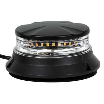 85171 PRO Series Φάρος Σήμανσης Οχήματος Οδικής Βοήθείας για Αυτοκίνητα & Φορτηγά 6 Προγραμμάτων Φωτισμού STROBE LED SMD 3030 48W DC 10-30V Αδιάβροχος IP66 Πορτοκαλί