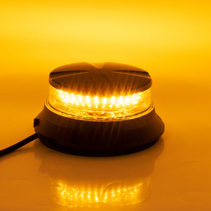 85171 PRO Series Φάρος Σήμανσης Οχήματος Οδικής Βοήθείας για Αυτοκίνητα & Φορτηγά 6 Προγραμμάτων Φωτισμού STROBE LED SMD 3030 48W DC 10-30V Αδιάβροχος IP66 Πορτοκαλί
