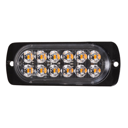 85264 PRO Series Μπάρα Σήμανσης Οχήματος Οδικής Βοήθείας για Αυτοκίνητα & Φορτηγά Φωτισμού STROBE LED SMD 3030 12W DC 12-24V Αδιάβροχη IP65 Πορτοκαλί