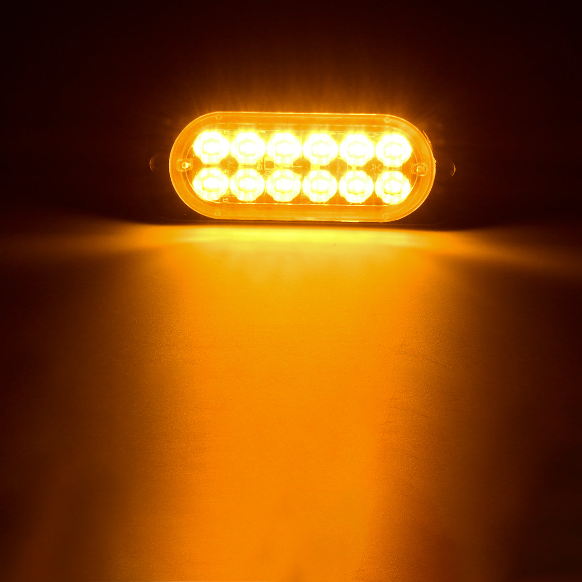 85264 PRO Series Μπάρα Σήμανσης Οχήματος Οδικής Βοήθείας για Αυτοκίνητα & Φορτηγά Φωτισμού STROBE LED SMD 3030 12W DC 12-24V Αδιάβροχη IP65 Πορτοκαλί